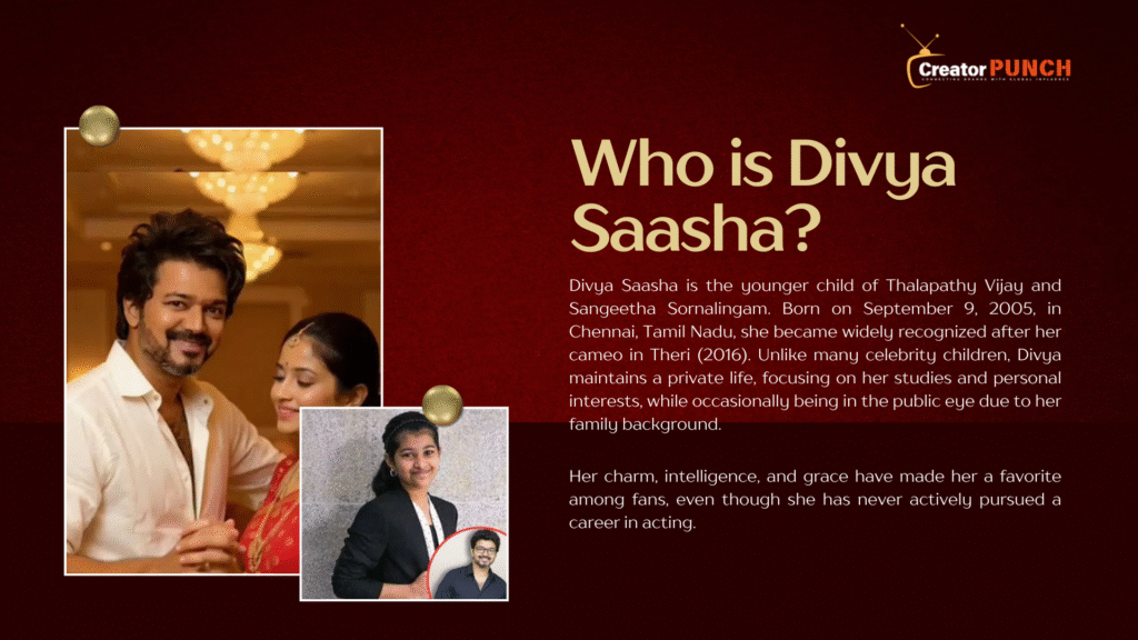 Who is Divya Saasha?